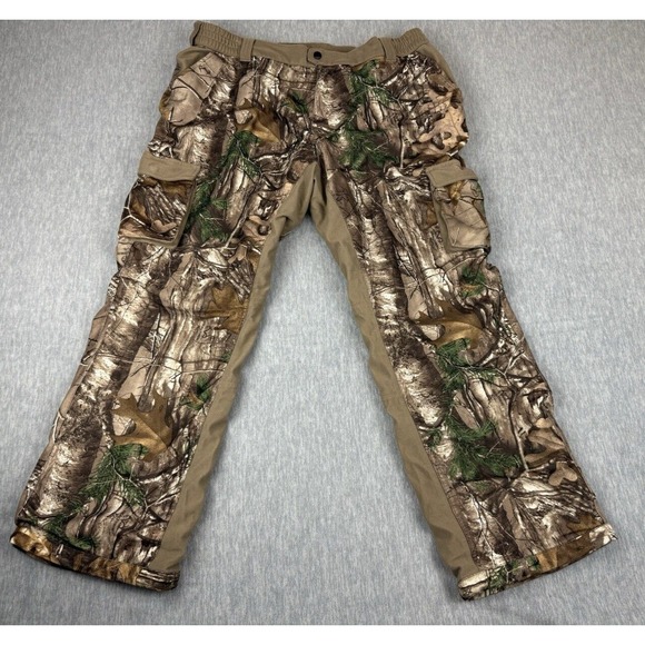 Rustic Ridge Pants - Rustic Ridge Women's Size XL Camouflage Camo Elastic Waist Hunting Pants